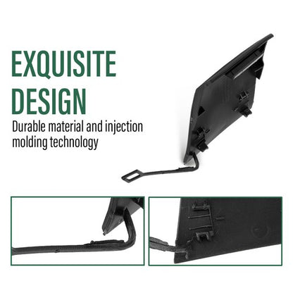 Solid Spare Fit For 16-21 Mercedes-Benz GLC300 Rear Bumper Tow Hook Eye Cover 2538850700