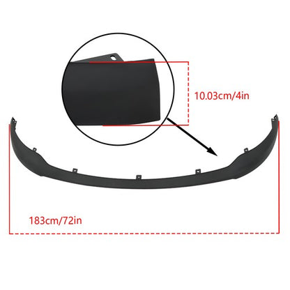 Solid Spare Front Lower Bumper Valance Textured Plastic Black Suit For Ford Taurus 2013-2019
