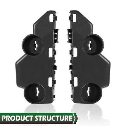 Solid Spare Fit For 2013-2015 Nissan Altima Front Bumper Bracket Retainer Mount Support 4pcs