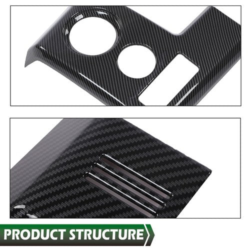 Solid Spare Fit For 2009-2014 Ford F150 Center Console Dashboard Panel Cover Trim Bezels