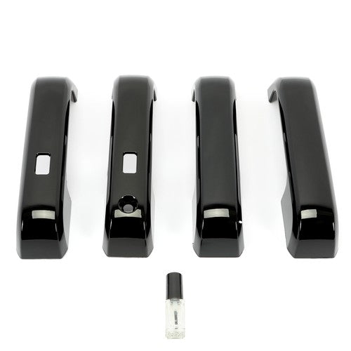 Solid Spare Door Handle Cover For 17-22 Ford F250 F350 Super Duty W/SmartKey Touch 4 Door