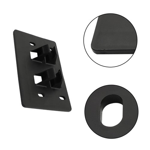 Solid Spare Windshield Handle Base For Glass Tip-Out Full Windshield UTV For Polaris 5454227