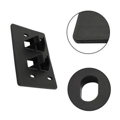 Solid Spare Windshield Handle Base For Glass Tip-Out Full Windshield UTV For Polaris 5454227