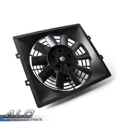 Solid Spare New Universal 12V 7" Pull Push Electric Engine Slim Oil Cooling Fan 2pcs