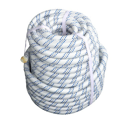 Solid Spare 1/2"&3/4" x120' Double Braided Polyester Rope 3200 Lbs Breaking Strength Rigging