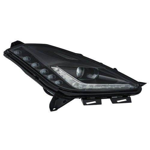 Solid Spare HID W/Ballast Fit For Chevrolet Corvette 2014-2019 Right Headlight Black Housing