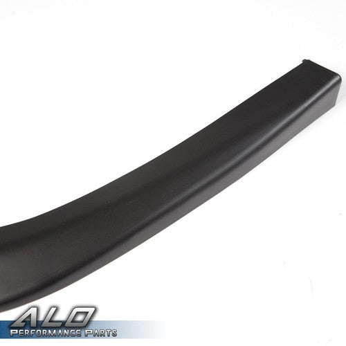Solid Spare New Black Universal CS Style Under Panel Front Bumper Lip Splitter Chin Spoiler