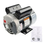 Solid Spare 3450 RPM 3.7 HP 230V Electric Motor Compressor Duty 56 Frame 1 Phase 5/8" Shaft