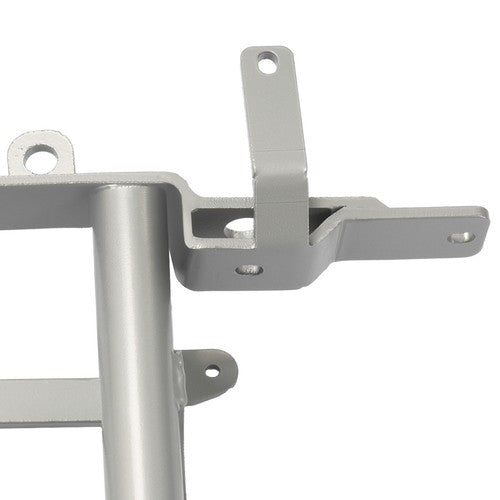 Solid Spare Rear Grab Bar Cooler Rack Silvery For Yamaha Banshee YFZ350 YFZ 350 1987-2006