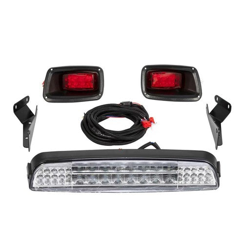 Solid Spare For EZGO TXT (96-13) Golf Cart LED Light Bar Kit with LED Taillights