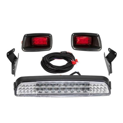 Solid Spare For EZGO TXT (96-13) Golf Cart LED Light Bar Kit with LED Taillights