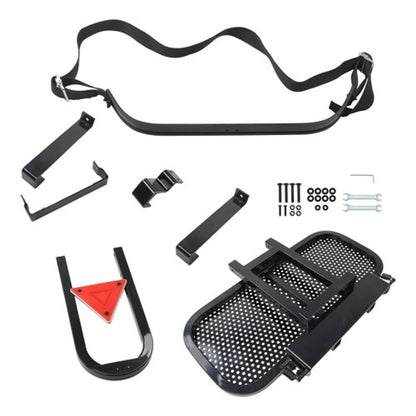 Solid Spare Upgraded Universal Golf Cart Rear Seat Bag Rack For EZGO Club Car Yamaha