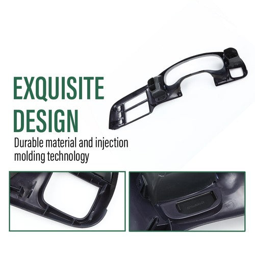 Solid Spare Fit For 95-05 Chevy Astro GMC Safari Cluster Bezel Dash Radio Trim Panel Blue