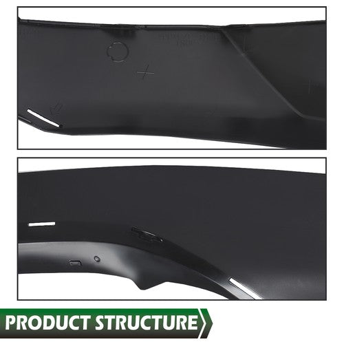 Solid Spare Rear Upper & Lower Bumper Cover Set Fit For 2016 2017 2018 Toyota RAV4