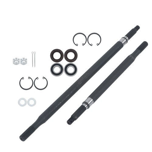 Solid Spare 20377G11 Rear Axle Shaft 20377G12 24 Spline 1994-2013 For EZGO TXT Golf Cart