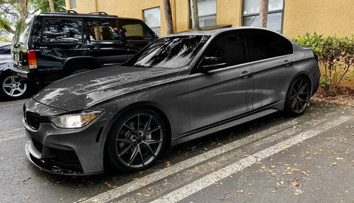 Solid Spare For 12-18 F80 M3 STYLE SIDE SKIRTS ROCKER PANEL FOR BMW F30 F31 3 SERIES SEDAN