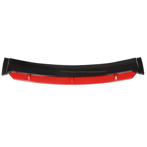 Solid Spare Universal Car Front Bumper Lip Spoiler Splitter Protector Red 2 Layer Lip Glossy