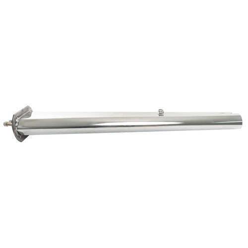 Solid Spare Stainless Steel 1 1/8 Bolt Tapered For Semi Truck 30"Straight Mud Flap Hanger