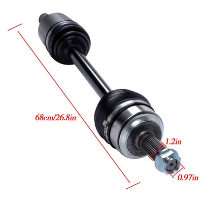 Solid Spare 44306TA0A50 For Honda Accord 2008 2009-2015 Front Left CV Axle Assembly 60-4250