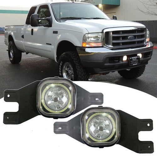 LED Fog Lights Bumper For 1999-2004 Ford F250 F350 Super Duty/2000+ EXCURSION