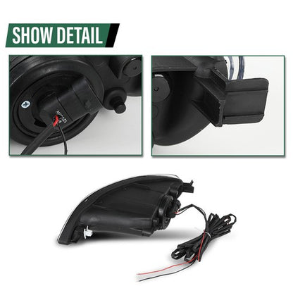 Solid Spare Fit For 2005-2008 Toyota Corolla/02-04 Camry LED Bumper Fog Lights Driving Lamps