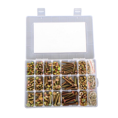 Solid Spare 720 PCS Heavy Duty M4 M5 M6 Alloy Steel Hexagon Bolts Nuts And Washers Kit