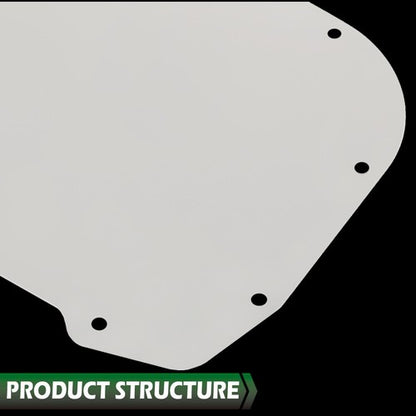 Solid Spare Fit For 77-90 B-Body Caprice 4th Gen Aluminum A/C Heater Delete Panel Plate