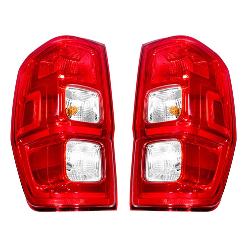 Solid Spare Rear Tail Light For Ford Ranger XL 2019 2020-2022 Chrome Halogen Left+Right Side
