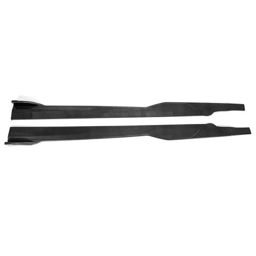 Solid Spare For Dodge Charger SRT RT 2015-2023 Carbon Fiber Look Side Skirt Rocker Panels
