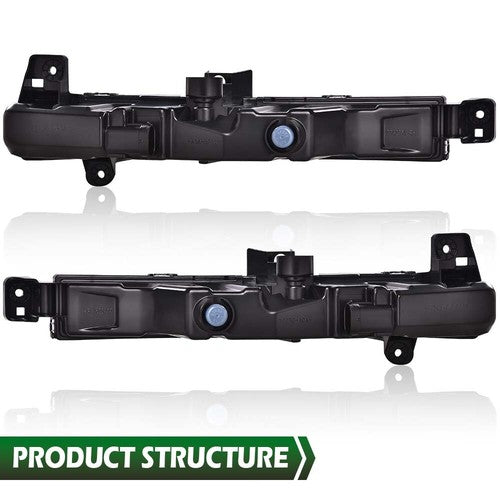 Solid Spare Fit For 16-2019 BMW G11 G12 740i 750i Front Bumper LED Fog Lights Driving Lamps