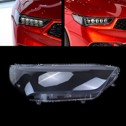 Passenger Side For Acura TLX 2018 2019 2020 Headlight Lens Cover W/adhesive tape
