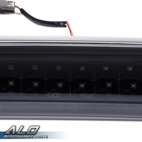 Solid Spare Fit For 14-18 Silverado Sierra LED Rear Third Brake Light Cargo Lamp Black