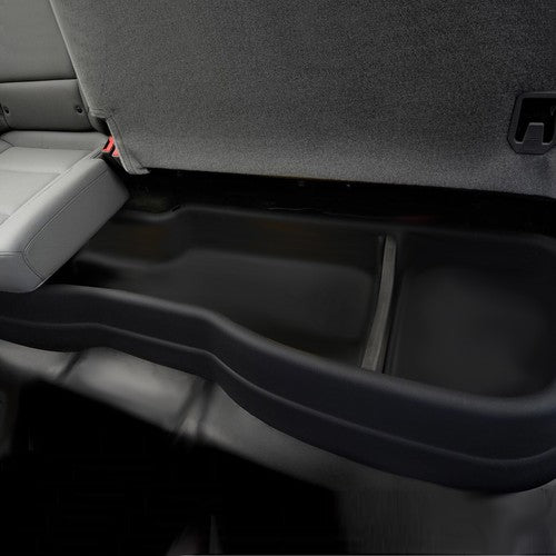 Solid Spare For 2015-2025 Ford F150 F250 F350 F450 SuperCrew/Crew Cab Underseat Storage Box