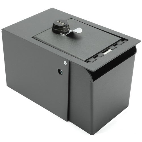 Solid Spare Console Combination Security Vault Gun In-Vehicle Safe For 11-19 Explorer Ford
