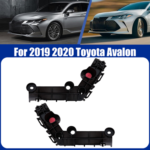 Fit 2019 20 Toyota Avalon Left+Right Side Front Bumper Retainer Bracket Support