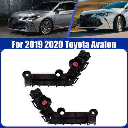 Fit 2019 20 Toyota Avalon Left+Right Side Front Bumper Retainer Bracket Support