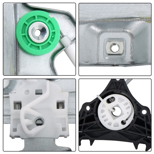 Solid Spare Front Left Power Window Regulator w/o Motor For Infiniti FX35 2009-2011 2012