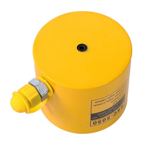 Solid Spare 50 Ton Solid Hydraulic Ram Cylinder Jack 50 mm 2" Stroke Single Acting Pump