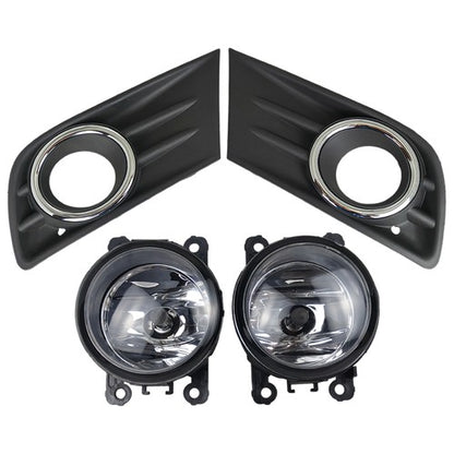 For Honda Pilot 2012-2013-2014-2015 New A Pair Fog Light W/Cover&Chrome Trim US