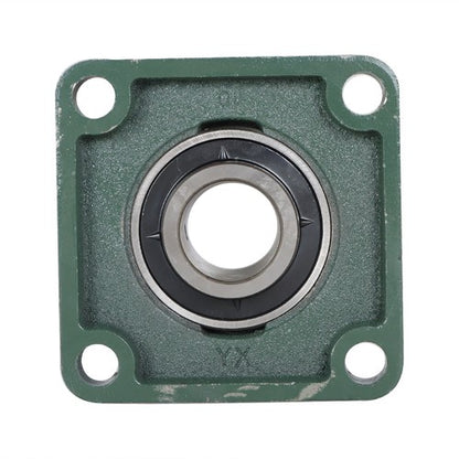 Solid Spare 10PC UCF208-24 Pillow Block Flange Bearing 1-1/2" Bore 4 Bolt Solid Base