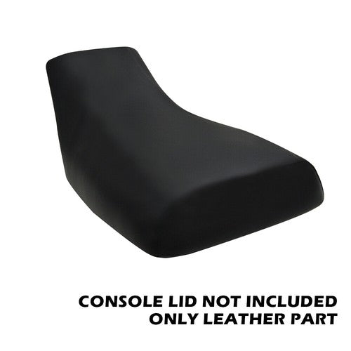 Solid Spare Leather Seat Cover Synthetic Skin Cover Fit For 03-08 Suzuki Quadrunner 400