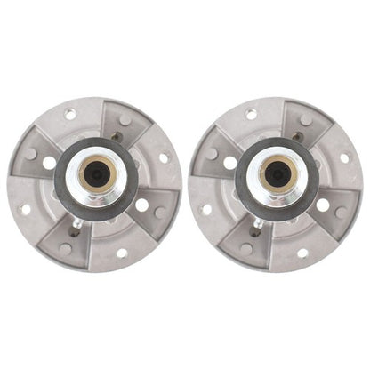 Solid Spare 2 Spindle Assemblies Fit for John Deere L100 L105 L120 L130 L107 L108 L110 L111