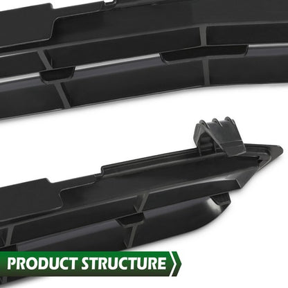 Solid Spare GM1036149 Fit For 2013 Chevrolet Malibu Front Bumper Lower Grille Grill Black