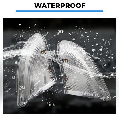 Solid Spare 2Pcs LED Mirror Turn Signal Lights Puddle Lamps For 2009-14 Dodge Ram 1500 2500