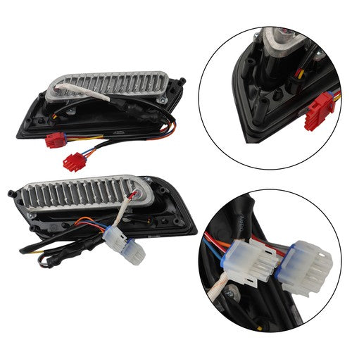 Solid Spare Golf Carts w/RGB Daytime Running Light LED Light Kit For Club Car Tempo 2018+ US
