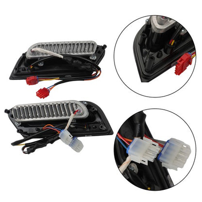 Solid Spare Golf Carts w/RGB Daytime Running Light LED Light Kit For Club Car Tempo 2018+ US