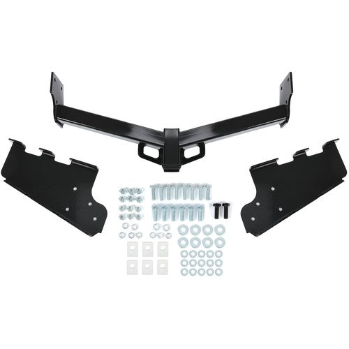 Solid Spare Class-3 Trailer Hitch Rear Bumper Tow Kit 2" For Silverado GMC Sierra 1500 14-19