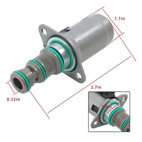 Solid Spare Solenoid Valve 35T40860 for Muncie CS10/CS20 PTO Dump Truck 12V