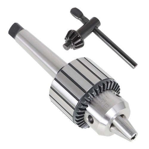 Solid Spare 3/4" Heavy Duty Drill Chuck 3MT Shank in Prime Quality MT3 Drill Chuck Keyed