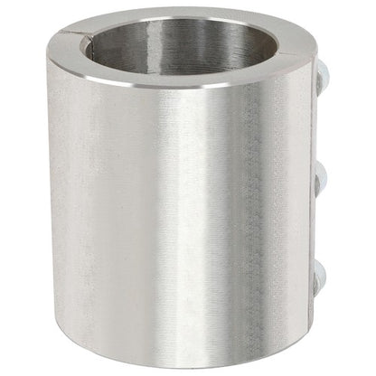 Solid Spare Steel tube clamp weldable bolt on 1.75" 1 3/4" roll cage mounts